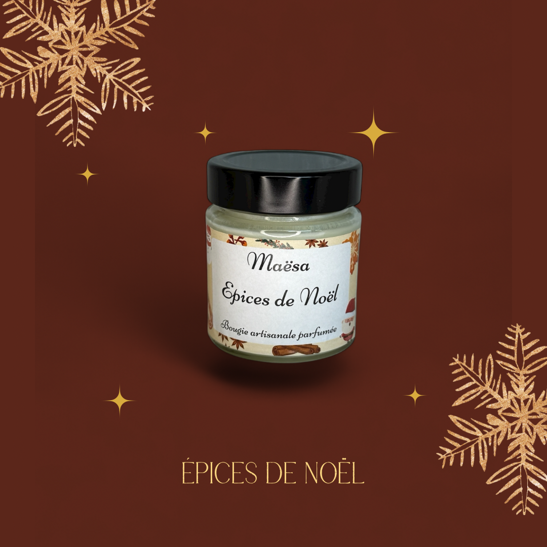 Bougie Epices de Noël